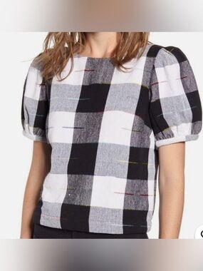 THE ODELLS PUFF SLEEVE TOP